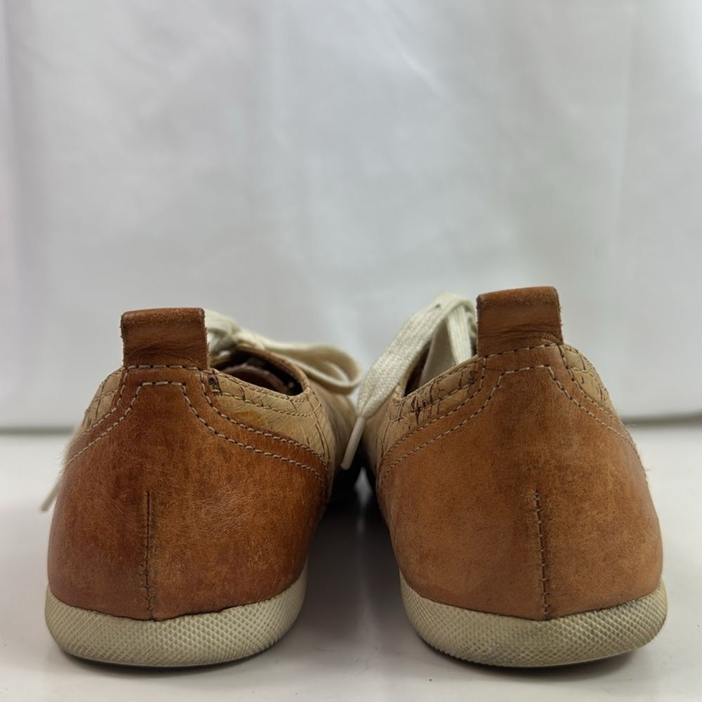 Kork-ease Silvia Brown Cork Leather Women's Sneakers - Picture 5 of 16